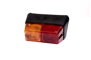 Ліхтар задній МТЗ, ЮМЗ лівий, пластм. корпус, 160x87x98 (Руслан-Комплект)