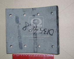 Накладка гальм. КАМАЗ свердл. R0 11,8/17 (вир-во Трібо)