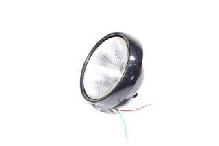 Фара КАМАЗ,МАЗ,БЕЛАЗ,УРАЛ 24V ФГ122 (залізний корпус, з галогенкою 24V 100/90W) (DETALKA)