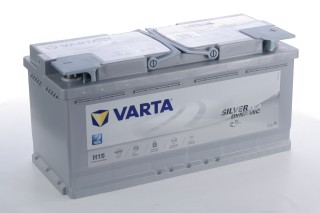 Аккумулятор  105Ah-12v VARTA Start-Stop Plus AGM (394х175х190), R, EN 950. 605 901 095