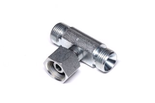 Штуцер гідравлічний потрійний з гайкою S22-S22-S22 (М18х1.5-М18х1.5-М18х1.5) (ТМ Hydrosila)