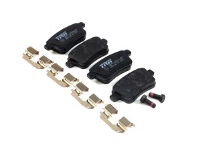 Колодка гальм. диск. RENAULT KANGOO задн. (вир-во TRW)