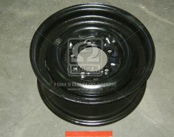 Диск колесный 15х6,0 УАЗ черный (пр-во КрКЗ)