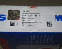 Кольца поршневые компл. на 4 поршн FIAT 2,5 D/TD 93,00 3,0 x 2,0 x 3,0 mm конусное кольцо (пр-во SM)