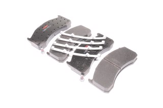 Колодка тормозная дисковая, комплект на ось VOLVO FL6 (пр-во TRW)