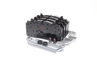 Колодка гальм. диск. (компл. на вісь) SAF 22,5 (вир-во TRW)