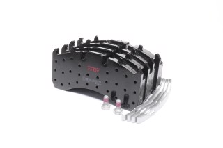 Колодка тормозная дисковая, комплект на ось ROR LM/TM ELSA195 (пр-во TRW)