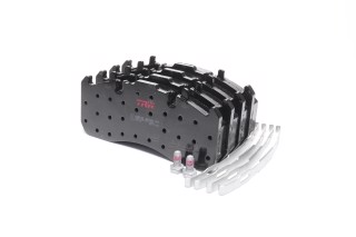 Колодка гальм. диск. (компл. на вісь) RENAULT, VOLVO (вир-во TRW)