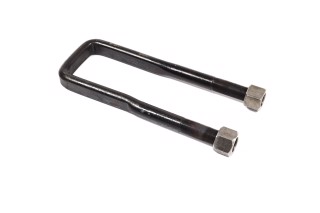 Скоба кріплення ресори (стремянка) задньої КАМАЗ М30х2,0 L=370 з гайками (вир-во Самбірський МЗ)