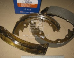 Колодка гальм. барабан. KIA BESTA, MAZDA E2000, E2200 91 задн. (вир-во SANGSIN)