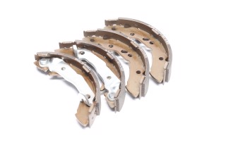 Колодка гальм. барабан. HYUNDAI ACCENT задн. (вир-во SANGSIN)