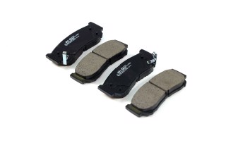 Колодка гальм. диск. HYUNDAI H-1, SANTA FE задн. (вир-во SANGSIN)