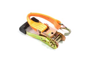 Стяжка груза 3t (трещотка прорезин. ручка, лента 50mm.x0.5m., крюк) <ДК>