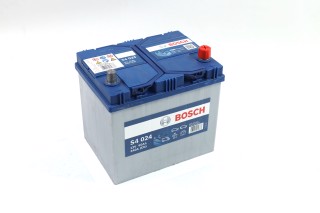 Аккумулятор   60Ah-12v BOSCH (S4024) (232x173x225),R,EN540 Азия