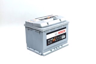 Акумулятор 63Ah-12v BOSCH (S5005) (242x175x190),R,EN610