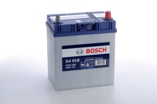 Аккумулятор   40Ah-12v BOSCH (S4018) (187x127x227),R,EN330( Азия) тонк.клеммы. 0092S40180