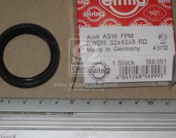 Сальник FRONT VW 1.4/1.4 16V 32X42X6 (пр-во Elring). 158.061