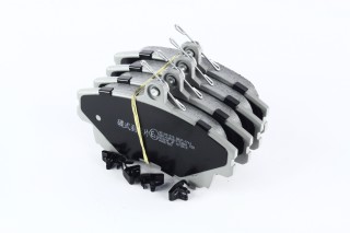 Колодки тормозные дисковые передние MITSUBISHI, SMART, VOLVO (пр-во ASHIKA)