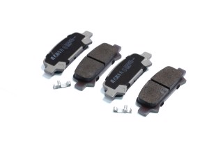 Колодки тормозные дисковые задние SUBARU FORESTER (пр-во ASHIKA)