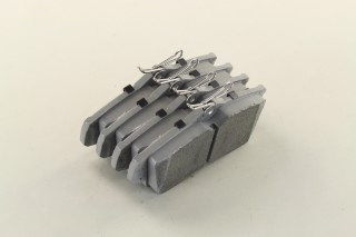 Колодки тормозные дисковые передние NISSAN ALMERA (пр-во ASHIKA)