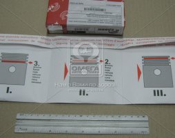 Кольца поршневые 75.00mm (0,25) 2,00x2,00x4,00 WABCO, MB Unimog (пр-во VADEN)