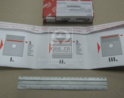 Кольца поршневые 78.00mm (STD) 2,50x2,50x4,00 KNORR, RVI Magnum, Premium, Midlum (пр-во VADEN)