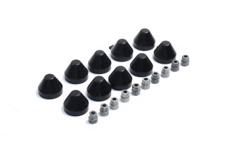 Ремкомплект суппорта (заглушки-10шт, гайки-10шт) KNORR SN5,6,7, SK7 (пр-во Andtech)