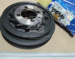 Шкив коленвала Hyundai Starex/H-1/Libero 04- (пр-во Mobis)