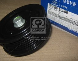 Ролик натяжения ремня (пр-во Mobis)