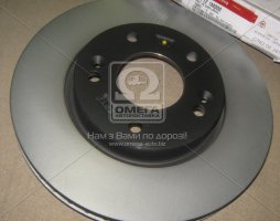 Диск гальмівний передній Kia Cerato 08- (вир-во Mobis)