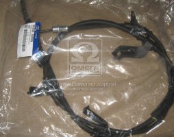 Трос ручного гальма лівий Hyundai Sonata 04- (вир-во Mobis)