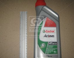 Масло моторн. Castrol   Act evo 4T 10W-40 (Канистра 1л). R1-AE4T10-12X1L