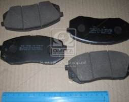 Колодки тормозные дисковые передние KIA SPORTAGE, HYUNDAI ix35- (пр-во PARTS-MALL)