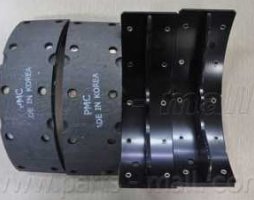 Колодки гальм. барабан.  HYUNDAI  4шт.(без упаковки) (вир-во Parts-Mall)