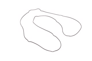 Прокладка впускного коллектора DXI11/13 (74 20 850 506) (пр-во Elring)