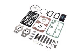 Ремкомплект прокладок с клапанами KNORR, VOLVO B10,B12,FH12,FH16,FM7,FM12 (пр-во VADEN)