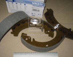 Колодка гальм. ВАЗ 2101 - 2107, 2121-2123, ІЖ 27175 задн. (компл. 4шт.) (вир-во FINWHALE)