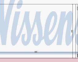 Радіатор охолодження RENAULT GRAND SCENIC (2003) (вир-во Nissens)