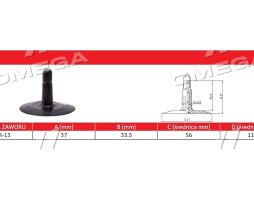 Камера 31x15,50-15 TR-13 (Kabat)