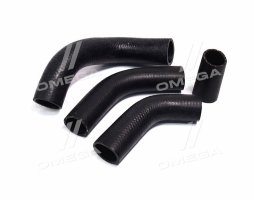 Патрубок радиатора комплект 4 шт. ГАЗ 2410 <ДК>