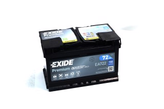 Аккумулятор   72Ah-12v Exide PREMIUM(278х175х175),R,EN720. EA722
