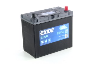 Аккумулятор   45Ah-12v Exide EXCELL(234х127х220),R,EN300 Азия тонк.клеммы. EB456