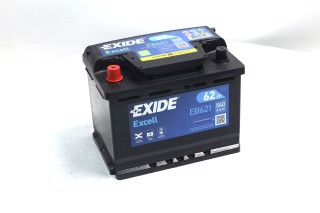 Аккумулятор   62Ah-12v Exide EXCELL(242х175х190),L,EN540