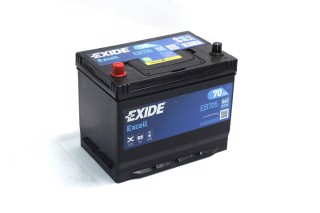 Акумулятор 70Ah-12v Exide EXCELL (266х172х223), L, EN540 Азія. EB705