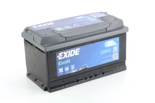 Аккумулятор   80Ah-12v Exide EXCELL(315х175х175),R,EN700. EB802