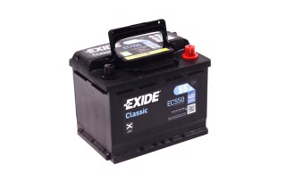 Аккумулятор   55Ah-12v Exide CLASSIC(242х175х190),R,EN460. EC550