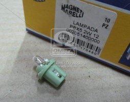 Лампа накаливания PBX5 12V 2W BX8.5D (пр-во Magneti Marelli). 002051400000 MagnetiMarelli