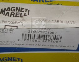 Топливный насос BMW X5 (E53) (пр-во Magneti Marelli кор.код. ESS522). 219972201357 MagnetiMarelli