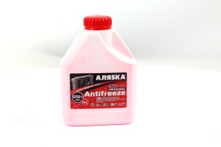 Антифриз Аляска ANTIFREEZE-40 (червоний) Каністра 1л/0,98кг. 5524 АЛЯSКА