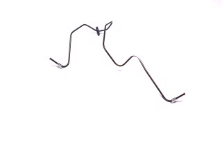 Трубка тормозная передняя левая (пр-во GM)